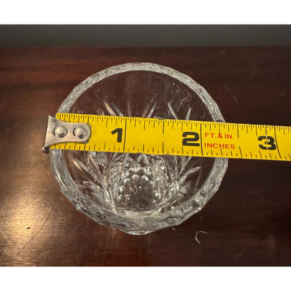 Lenox Crystal Star Vase 4 Inch Bud Vase / Posy Czech Republic With Box & COA - Picture 7 of 9